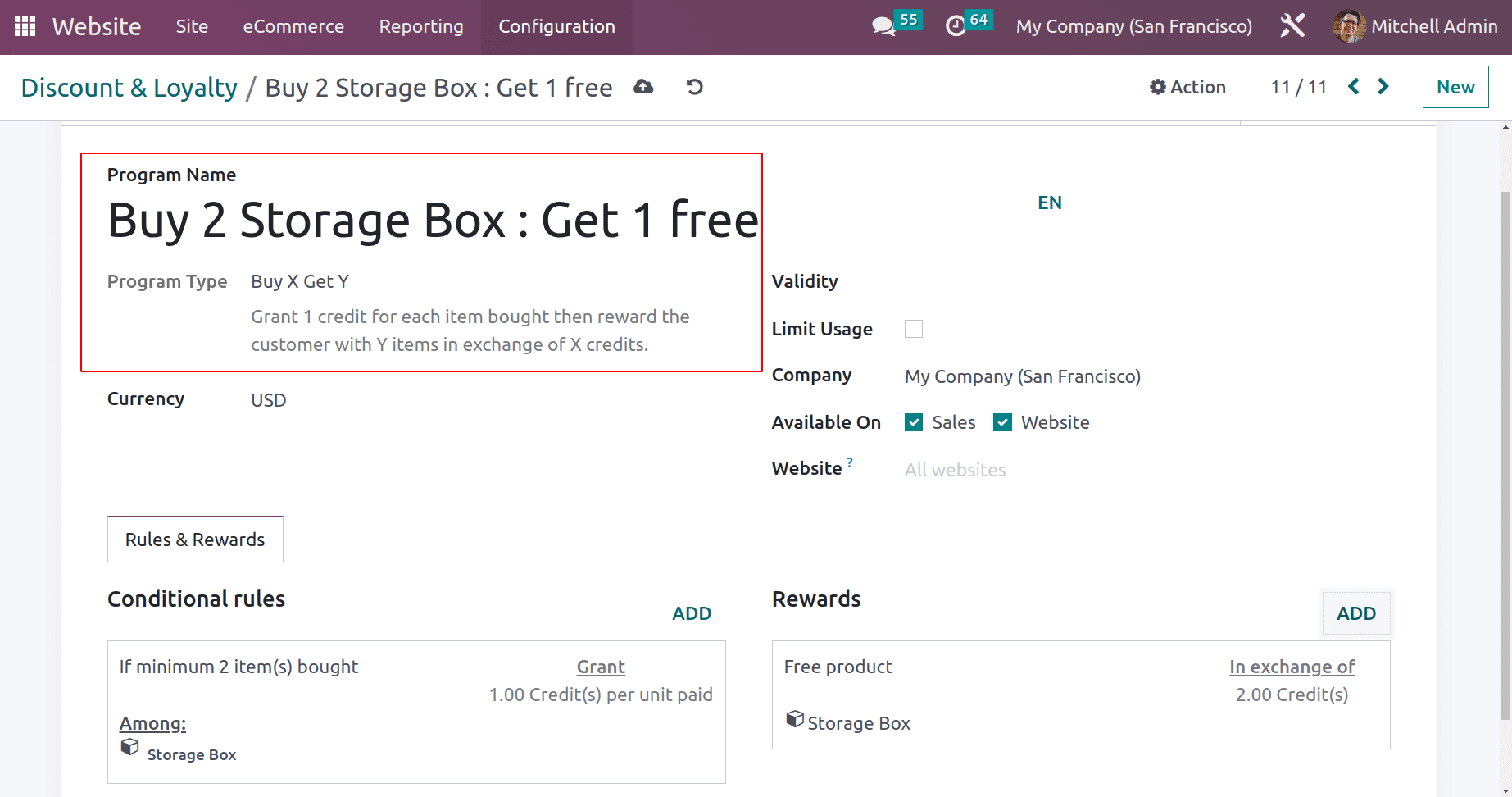 An Overview of Promotions & Coupons Available in Odoo 16 Website App-cybrosys