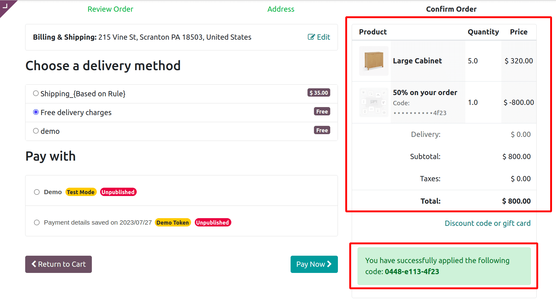 An Overview of Promotions & Coupons Available in Odoo 16 Website App-cybrosys