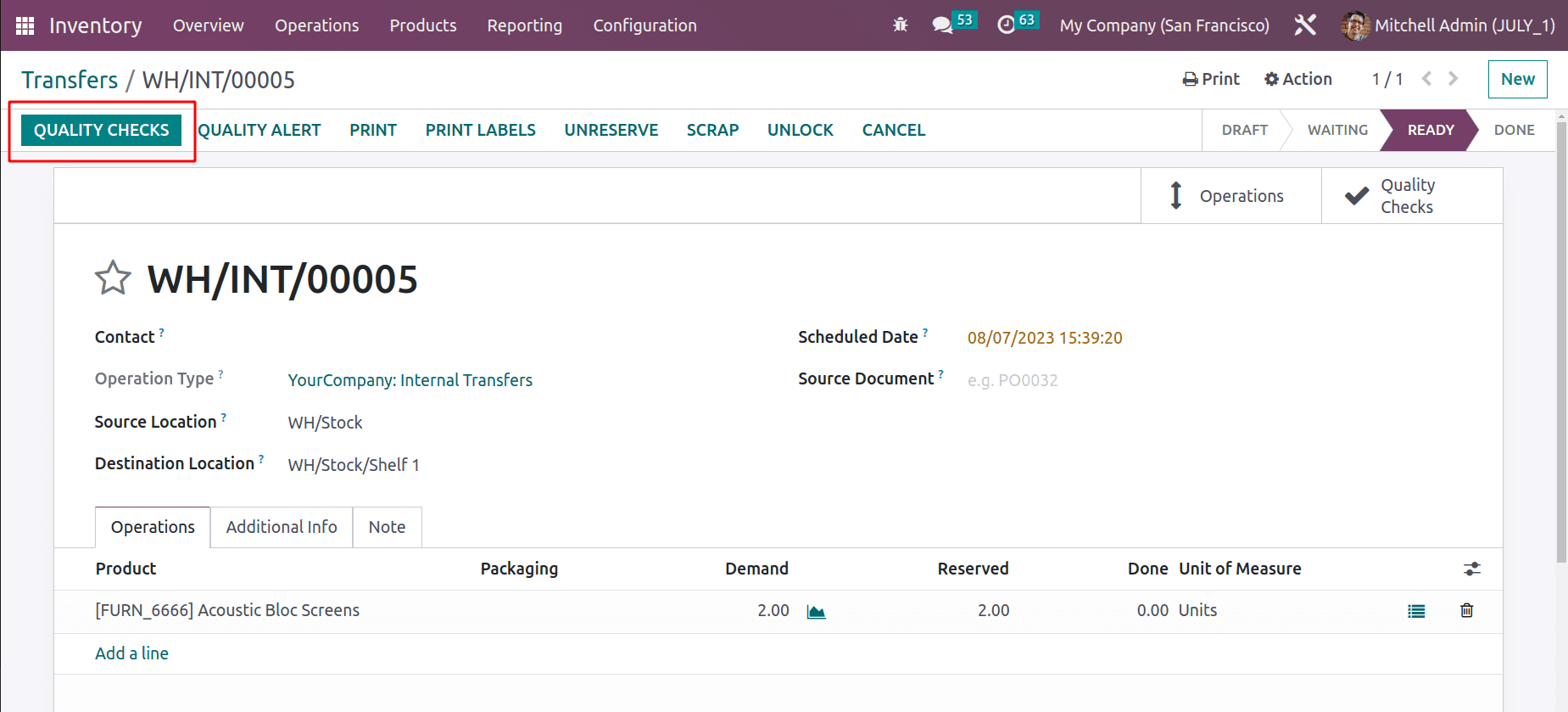 An Overview of Quality Checks & Quality Alerts With Odoo 16 Quality Module-cybrosys