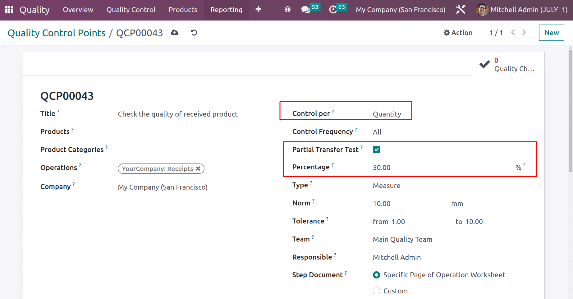 An Overview of Quality Checks & Quality Alerts With Odoo 16 Quality Module-cybrosys