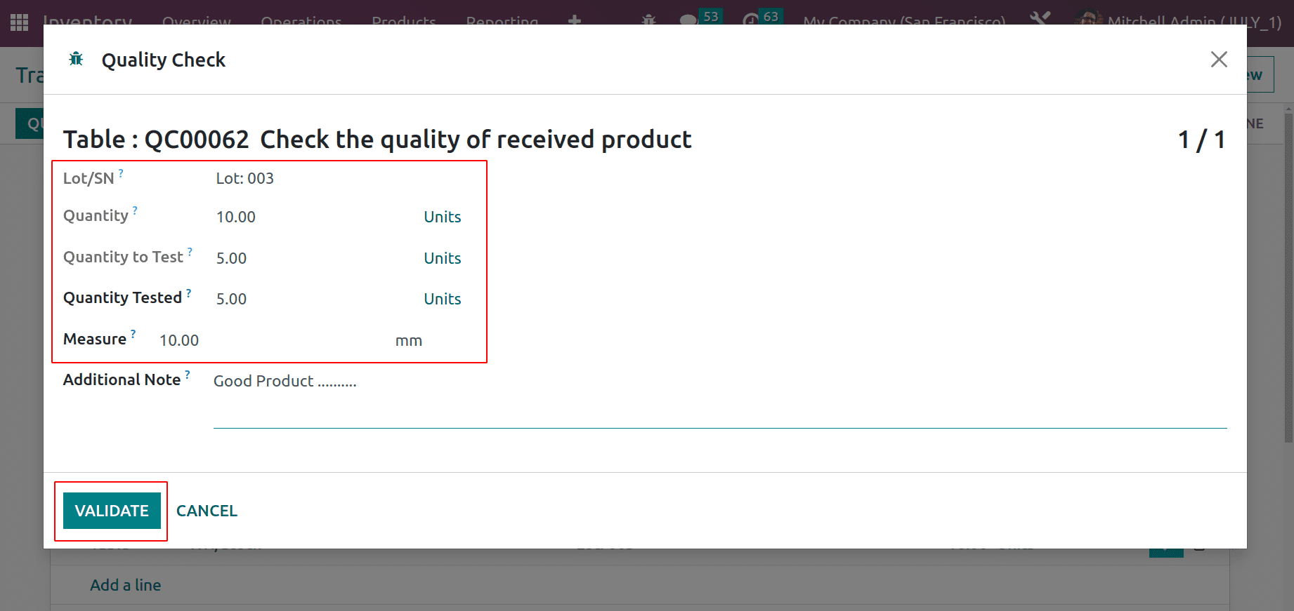 An Overview of Quality Checks & Quality Alerts With Odoo 16 Quality Module-cybrosys