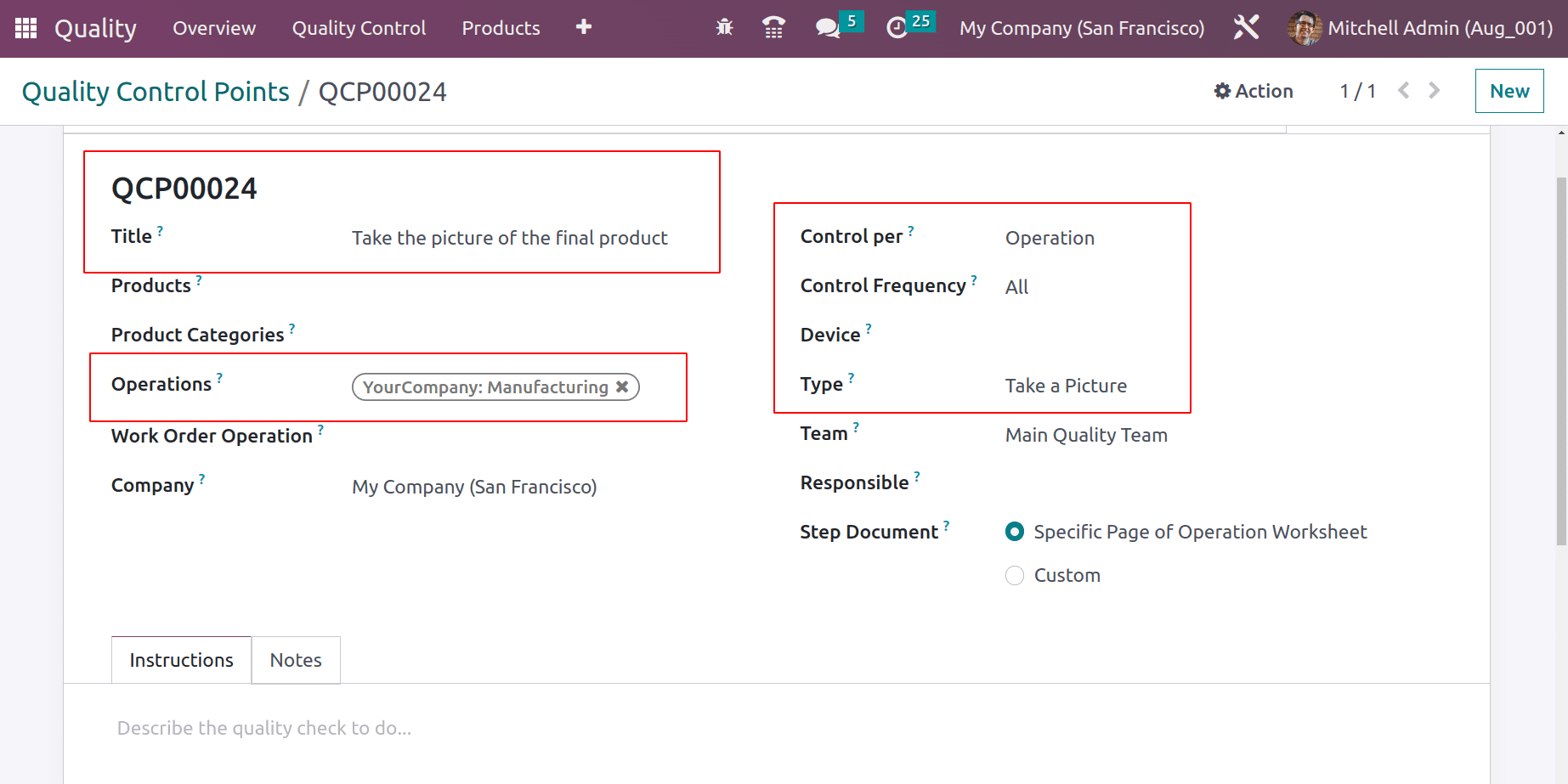 An Overview of Quality Checks for Manufactured Products in Odoo 16-cybrosys