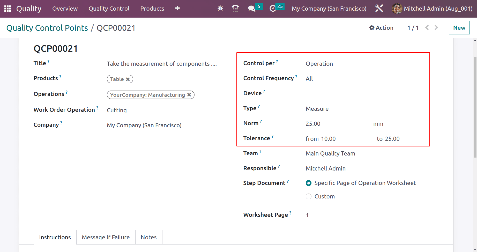 An Overview of Quality Checks for Manufactured Products in Odoo 16-cybrosys