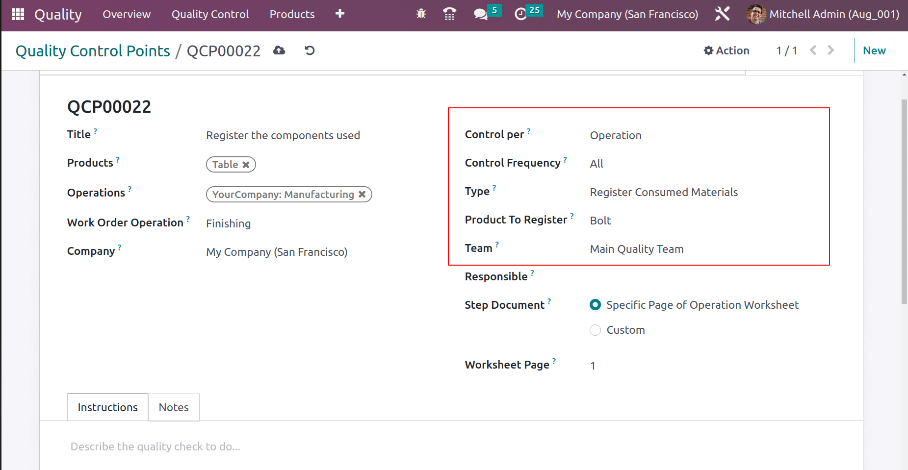 An Overview of Quality Checks for Manufactured Products in Odoo 16-cybrosys