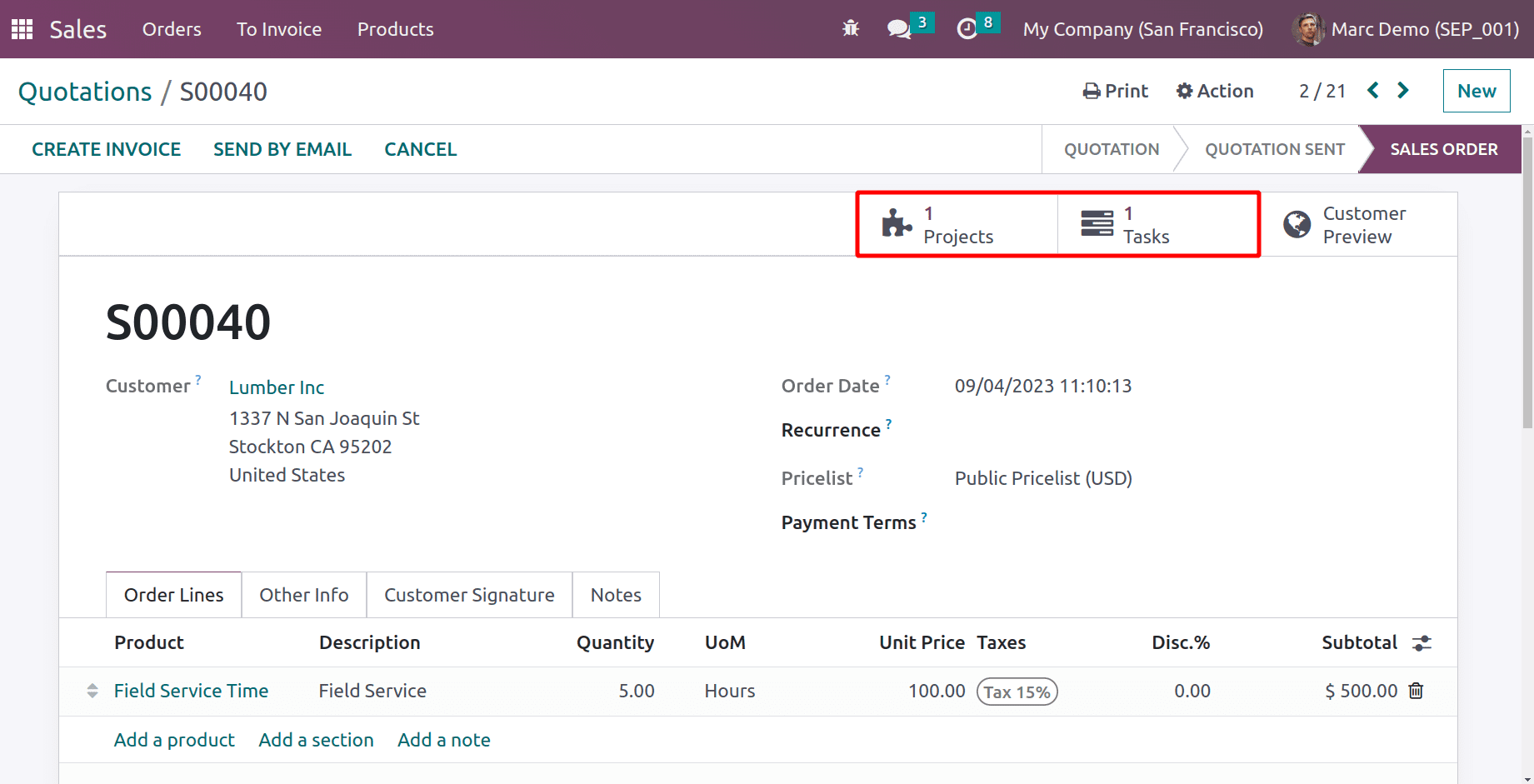 An Overview of Re-invoicing Employee Expenses to Project in Odoo 16-cybrosys