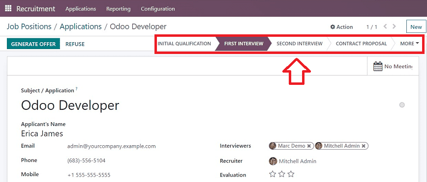 An Overview of Recruiting Employees with Odoo 16 Recruitment App-cybrosys
