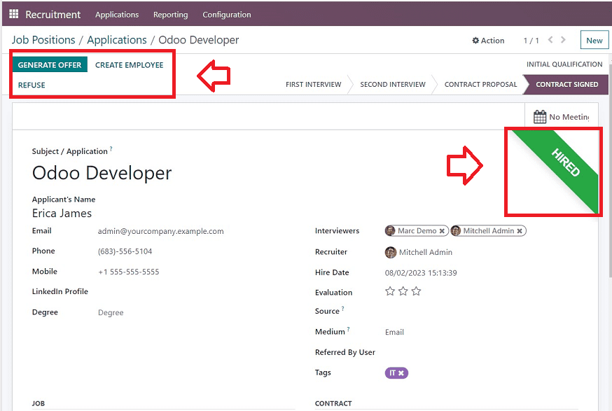 An Overview of Recruiting Employees with Odoo 16 Recruitment App-cybrosys