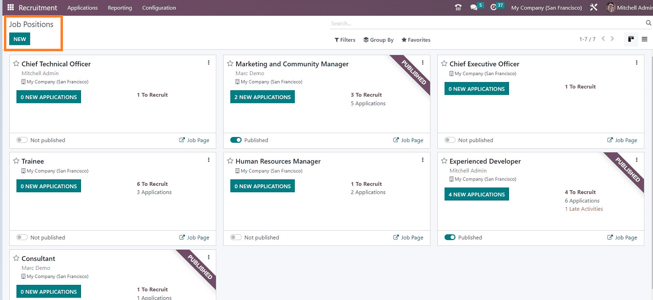 An Overview of Recruiting Employees with Odoo 16 Recruitment App-cybrosys