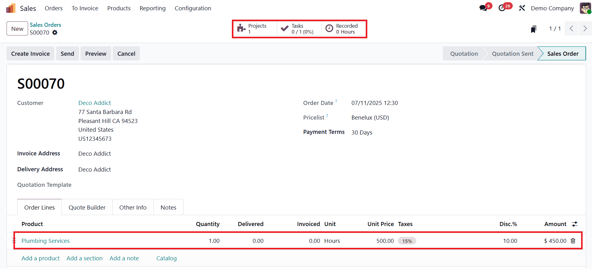 An Overview of Service Invoicing Policies in Odoo 18 Project Module-cybrosys