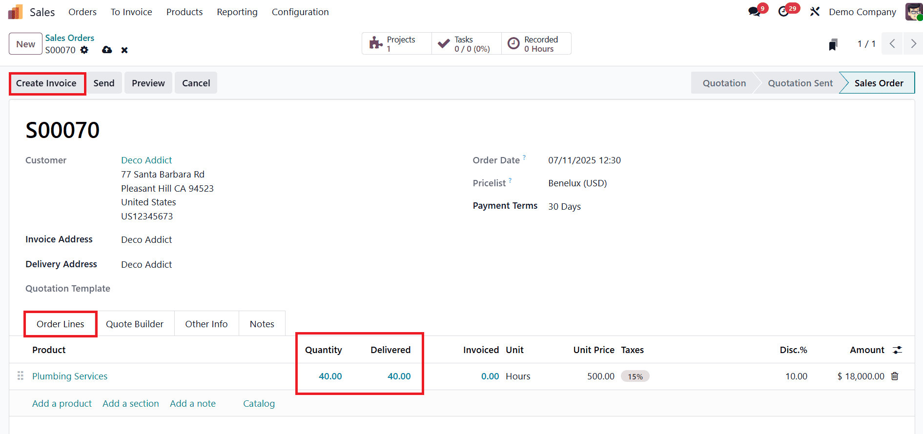 An Overview of Service Invoicing Policies in Odoo 18 Project Module-cybrosys