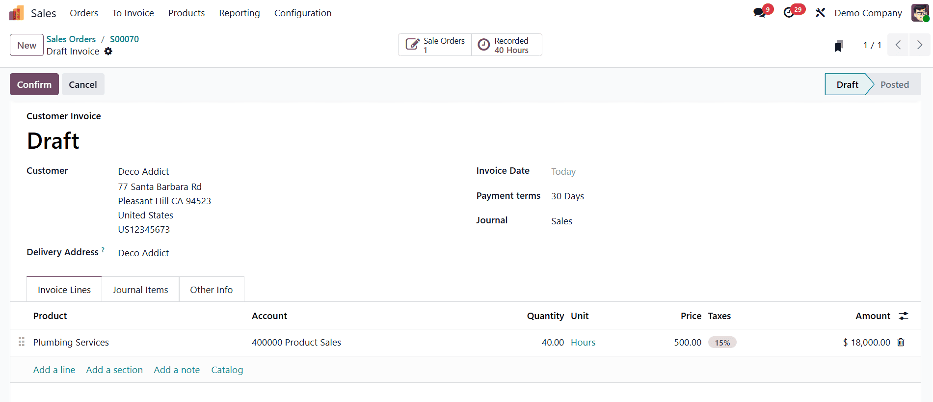 An Overview of Service Invoicing Policies in Odoo 18 Project Module-cybrosys