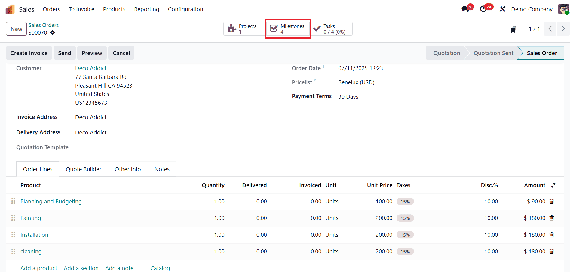 An Overview of Service Invoicing Policies in Odoo 18 Project Module-cybrosys