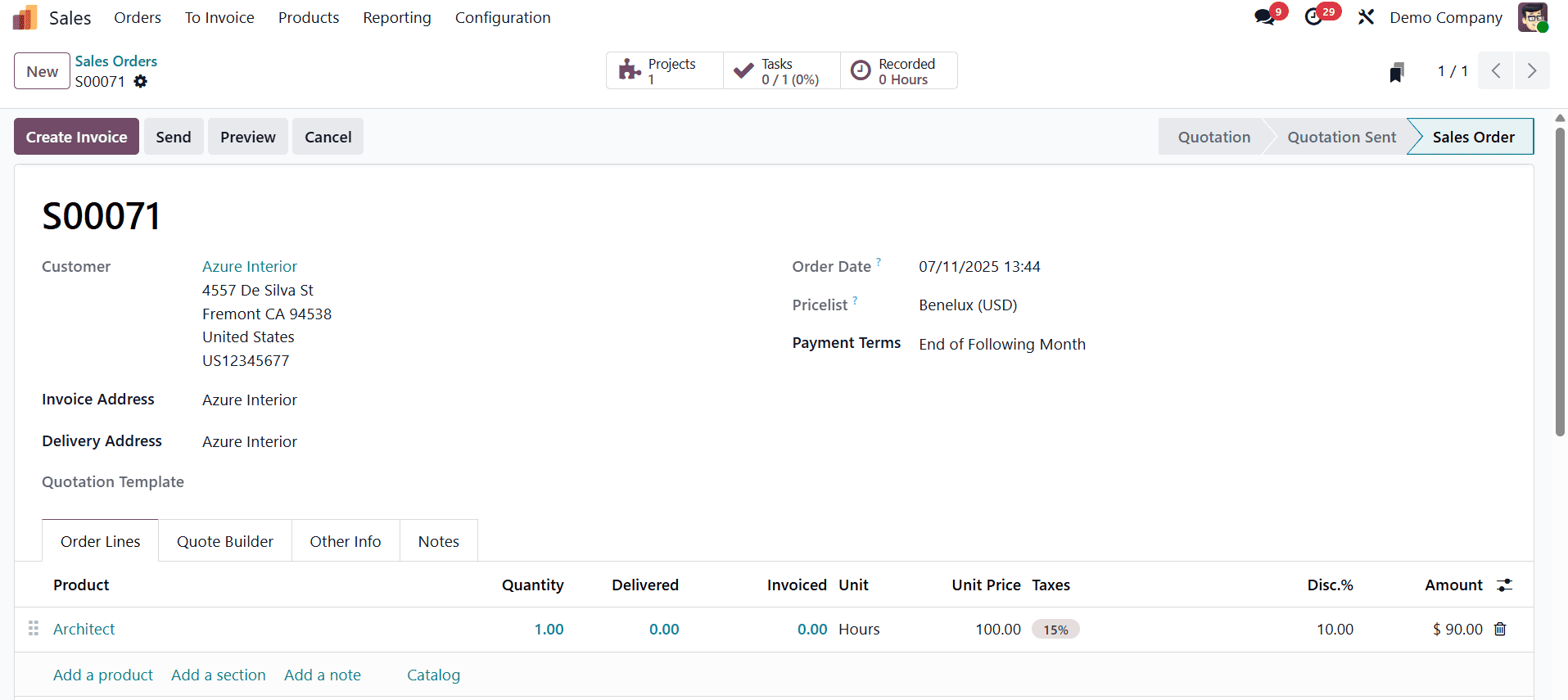 An Overview of Service Invoicing Policies in Odoo 18 Project Module-cybrosys