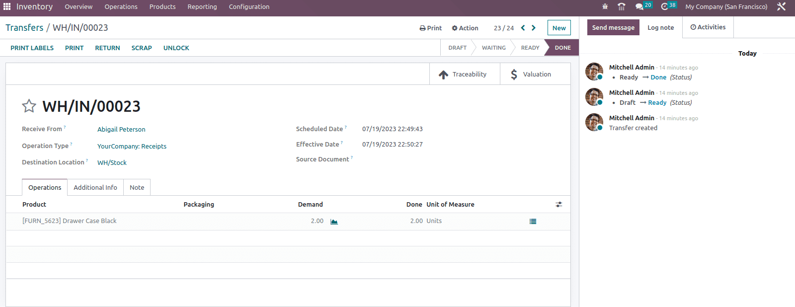 An Overview of Storage Categories in Odoo 16-cybrosys