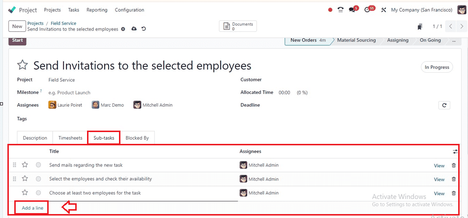 An Overview of Streamlining Task Management With Odoo 17 Project-cybrosys