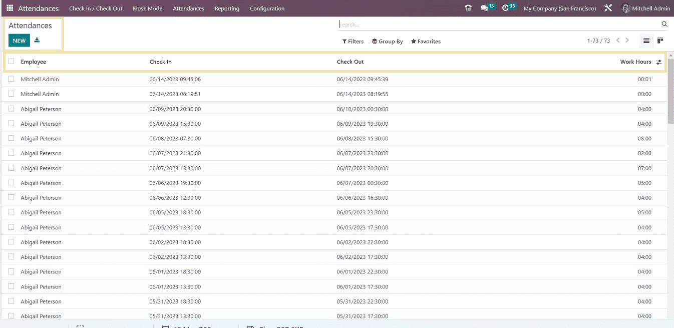An Overview Of The Attendance Module In Odoo 16-cybrosys