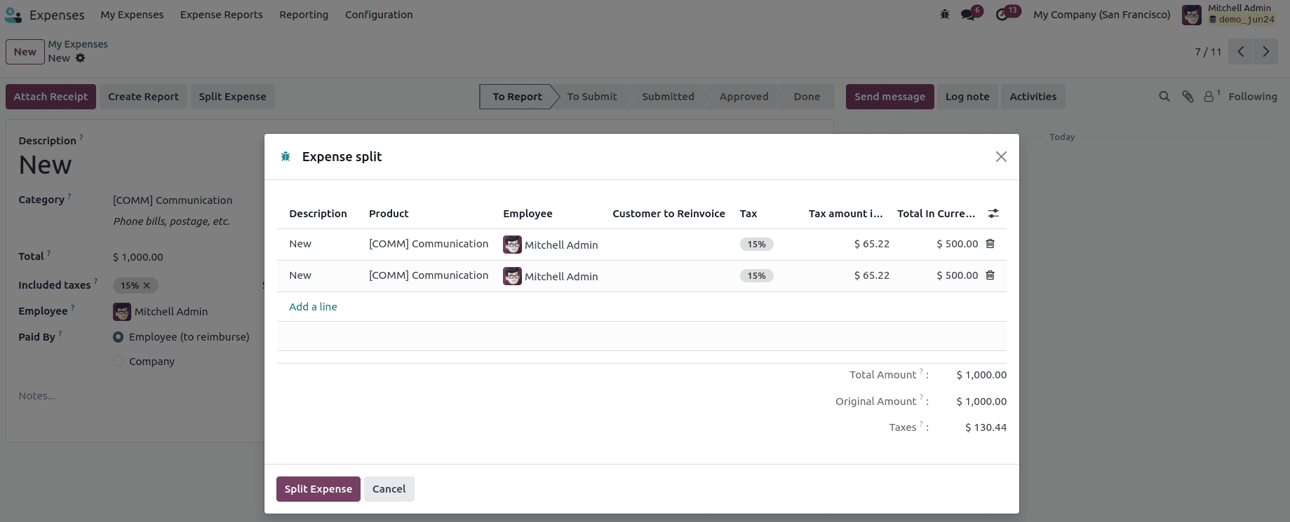 An Overview of the Expense Module in Odoo 18-cybrosys