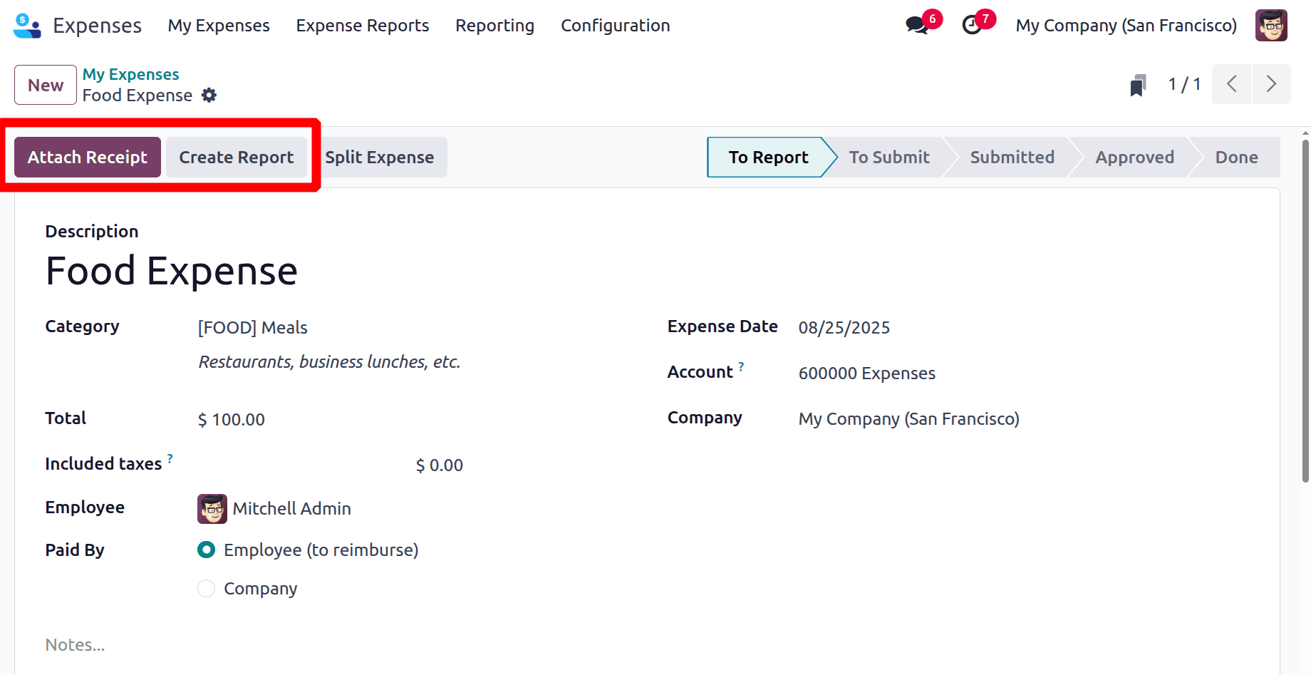 An Overview of the Expense Module in Odoo 18-cybrosys