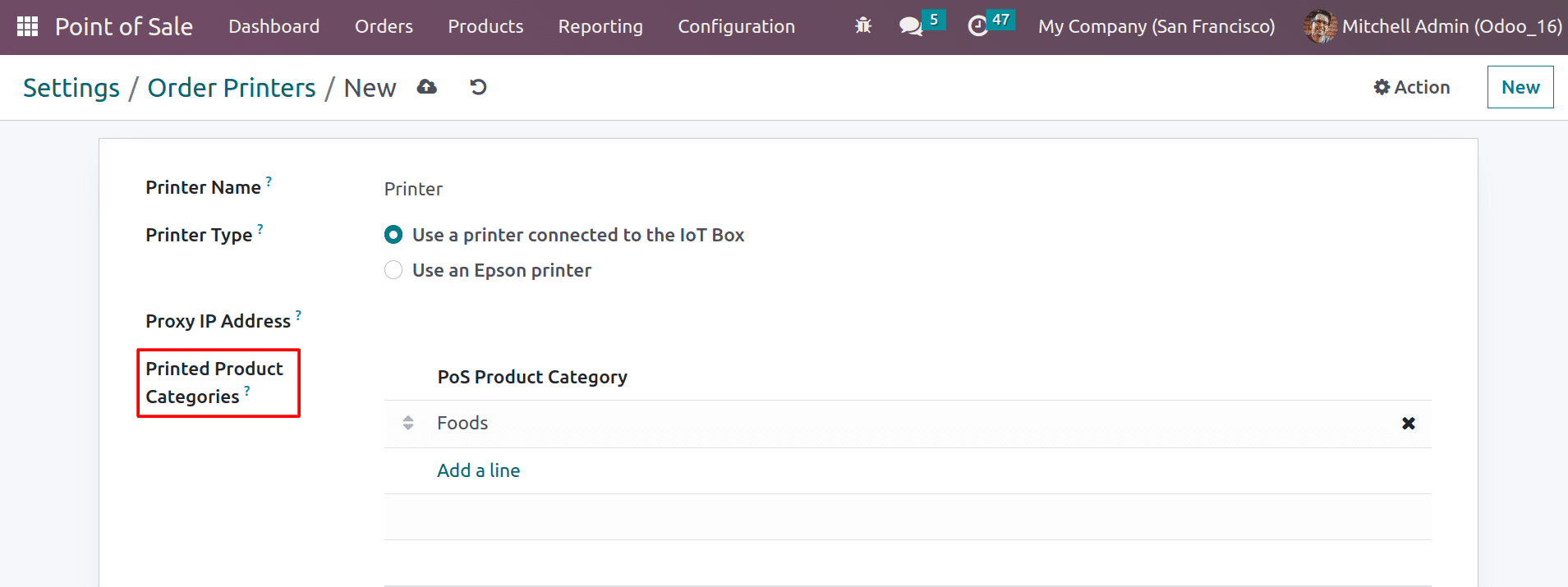 An Overview of The Kitchen Printers in Odoo 16 POS-cybrosys