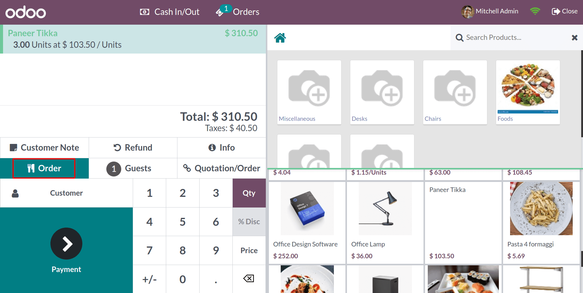 An Overview of The Kitchen Printers in Odoo 16 POS-cybrosys