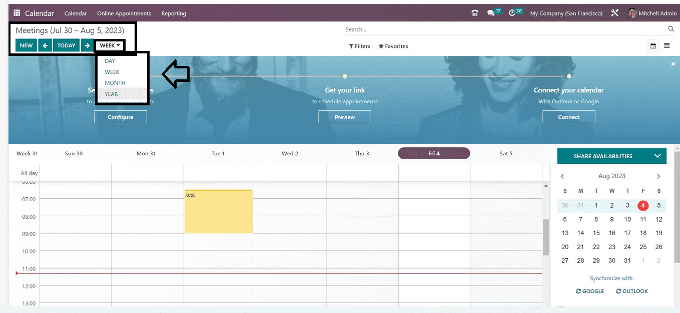 An Overview of the Odoo 16 Calendar App-cybrosys