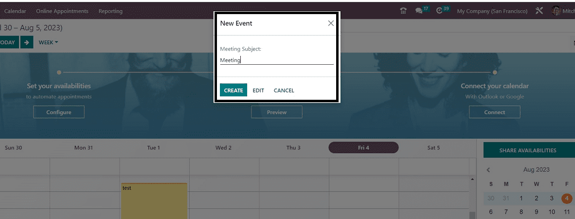 An Overview of the Odoo 16 Calendar App-cybrosys