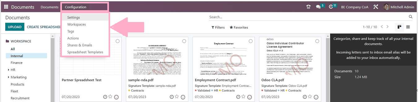 An Overview of the Odoo 16 Documents Module-cybrosys