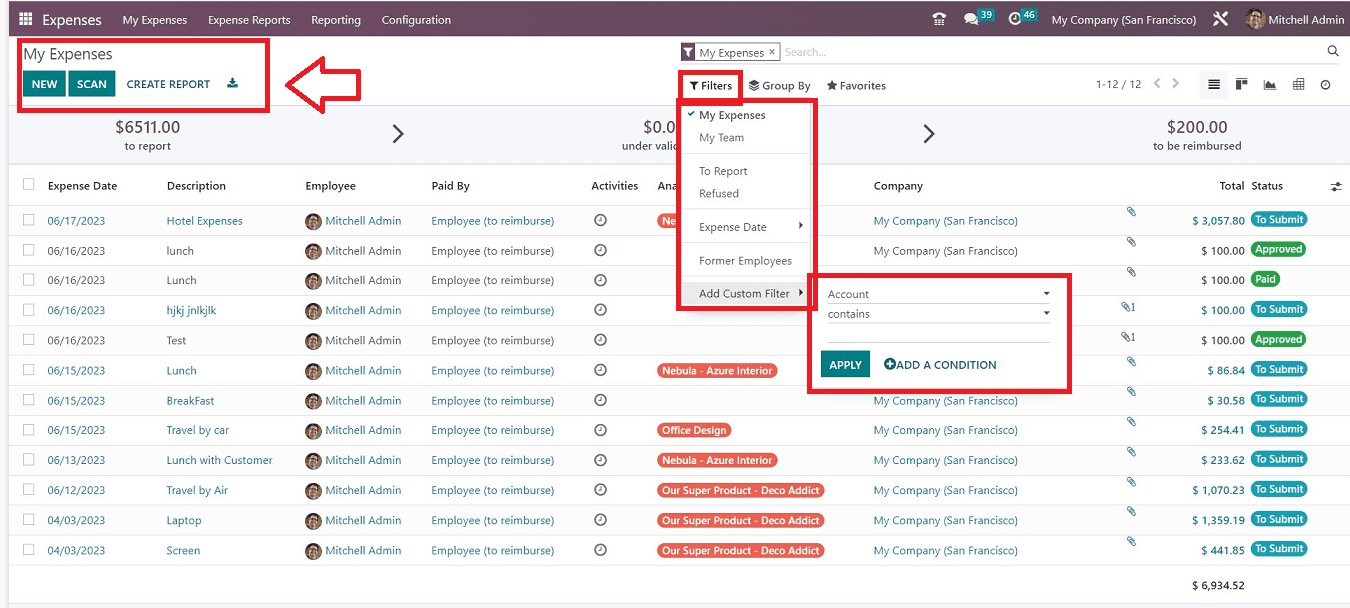 An Overview of the Odoo 16 Expense App-cybrosys
