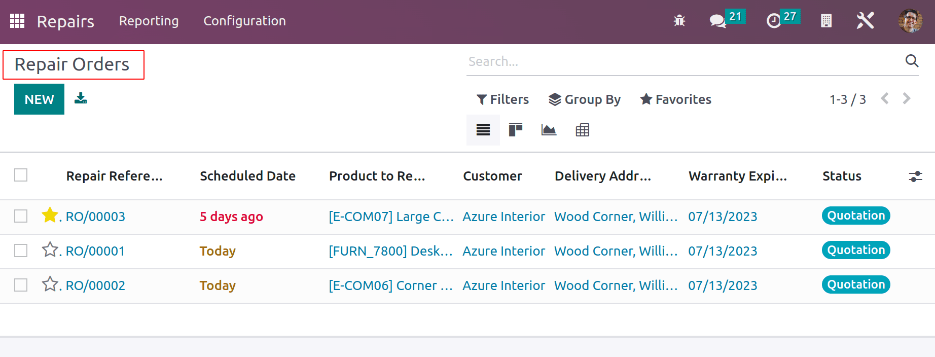 An Overview of the Odoo 16 Repair Module-cybrosys