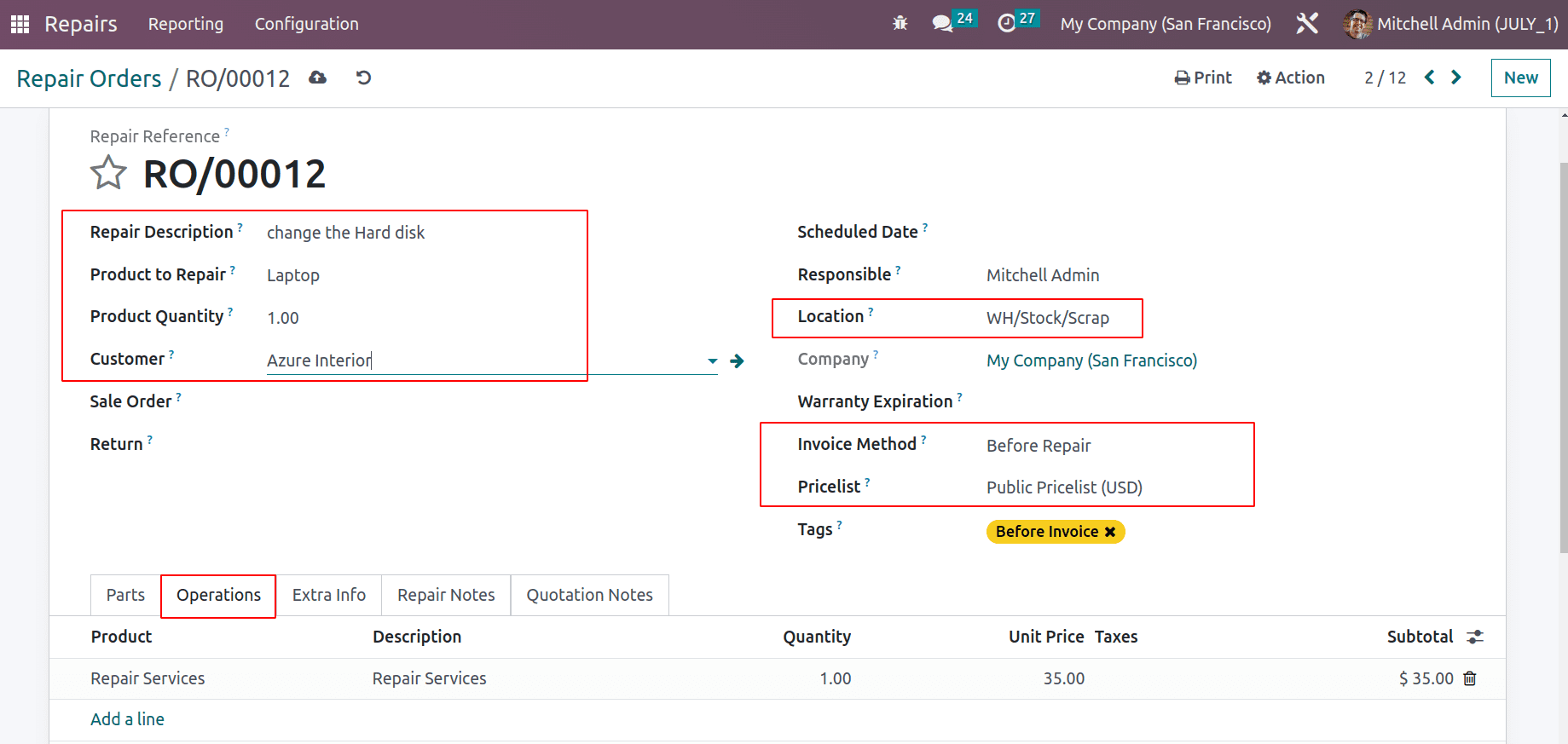 An Overview of the Odoo 16 Repair Module-cybrosys