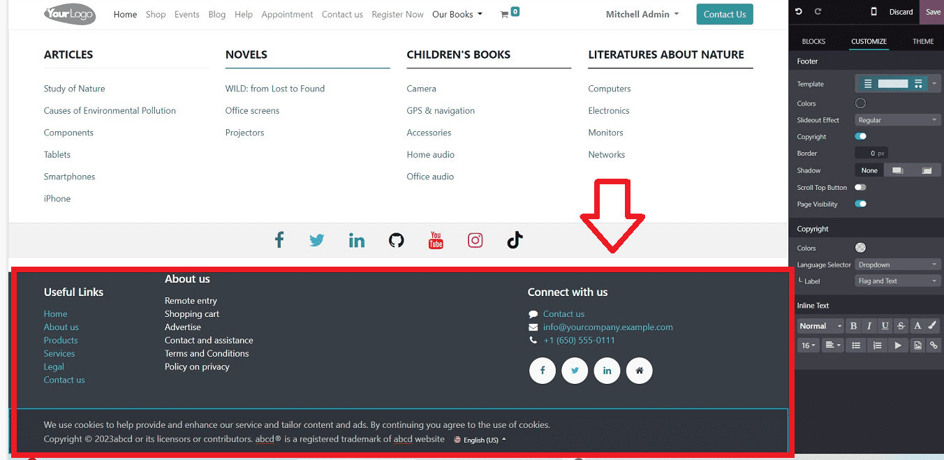 An Overview of the Odoo 16 Website Module-cybrosys