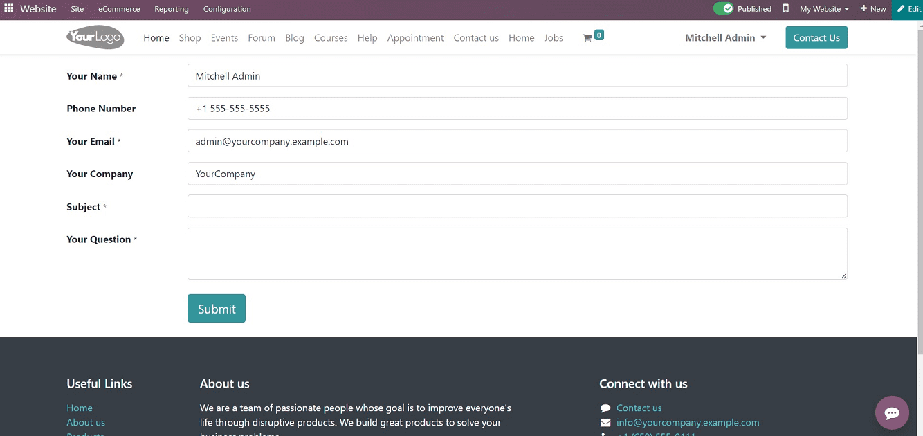 An Overview of the Odoo 16 Website Module-cybrosys