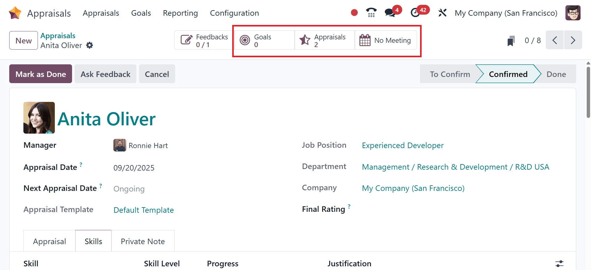 An Overview of the Odoo 18 Appraisals Module-cybrosys