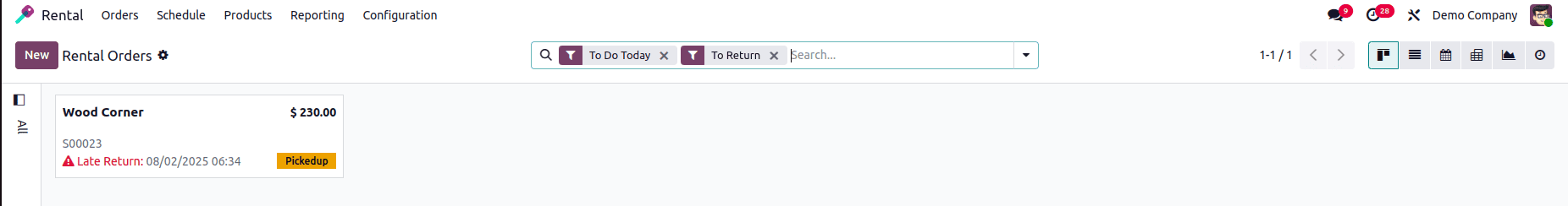 An Overview of the Odoo 18 Rental Module-cybrosys