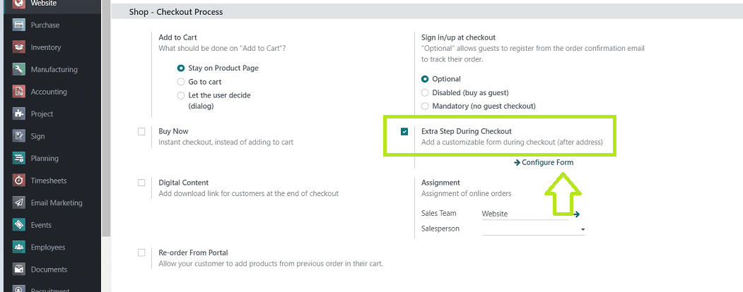 An Overview of the Shop & Checkout Procedure of the Odoo 16 Website Module-cybrosys