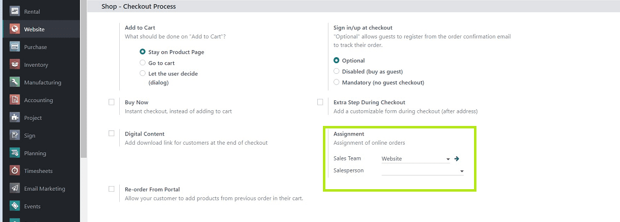 An Overview of the Shop & Checkout Procedure of the Odoo 16 Website Module-cybrosys