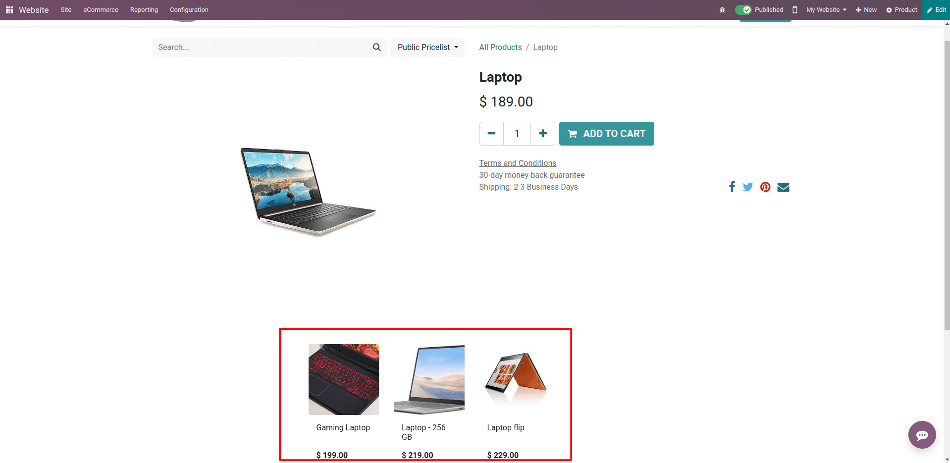 An Overview of Upsell & Cross-selling in Odoo 16 Website-cybrosys