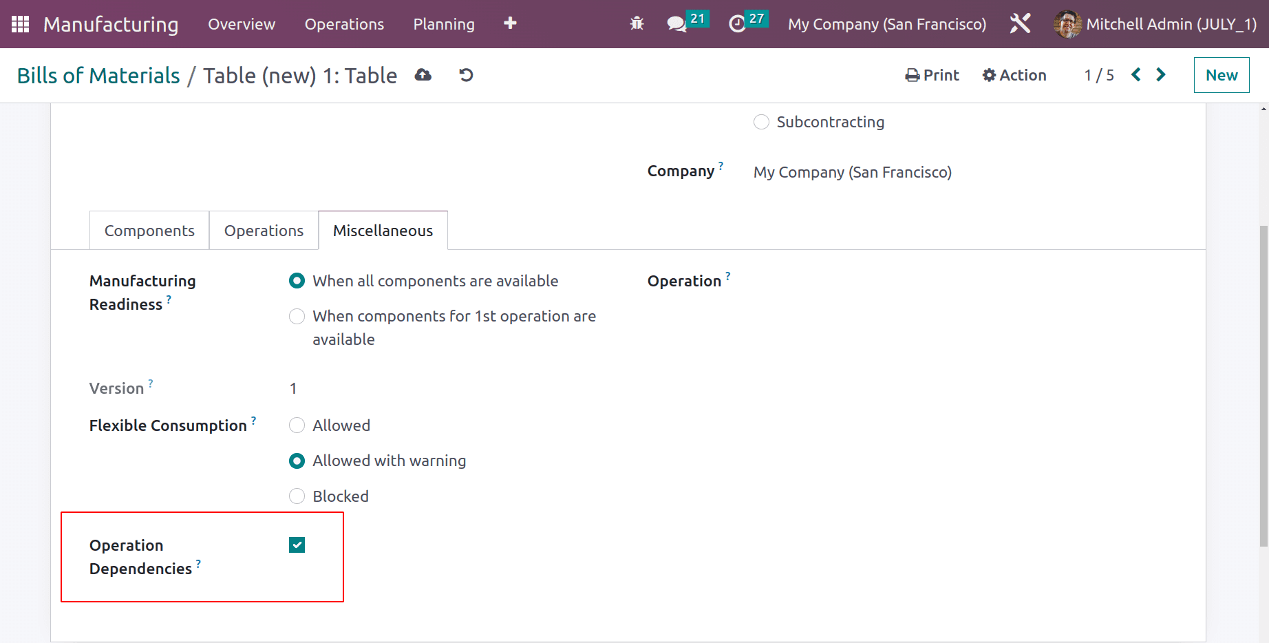 An Overview of Workcenters and Operations in Odoo 16 Manufacturing-cybrosys