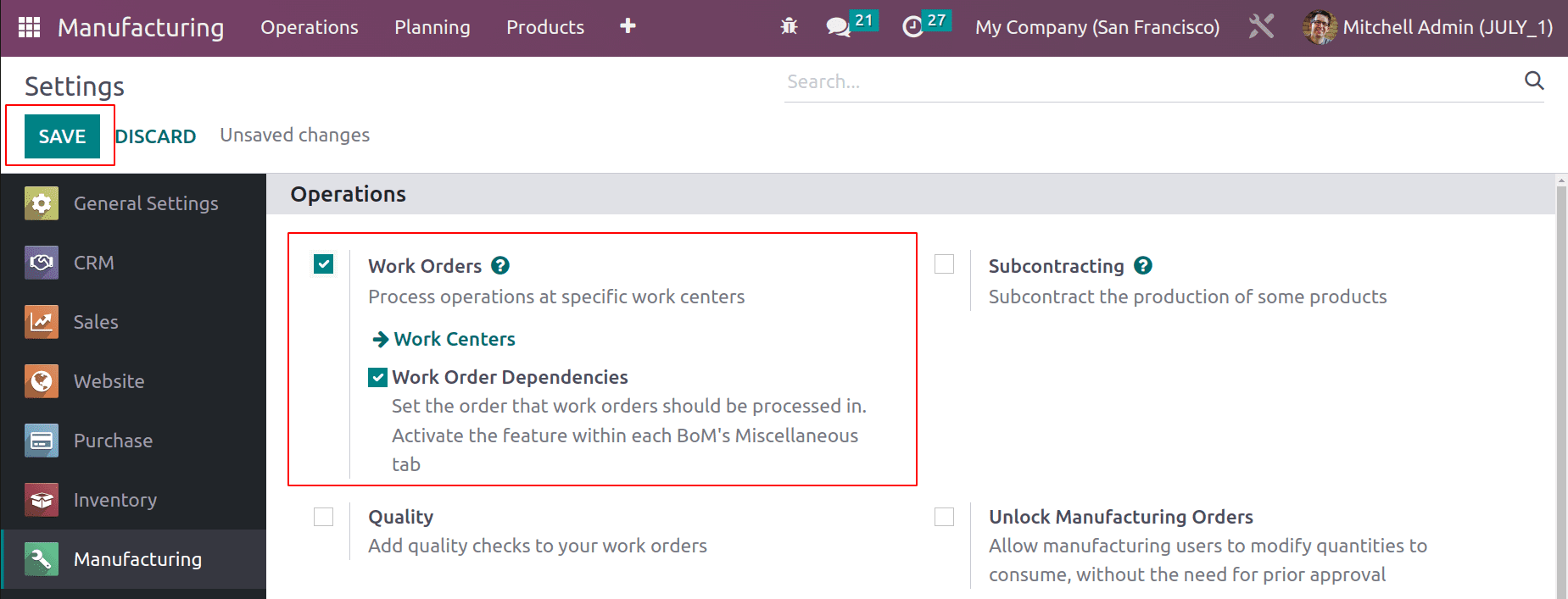 An Overview of Workcenters and Operations in Odoo 16 Manufacturing-cybrosys