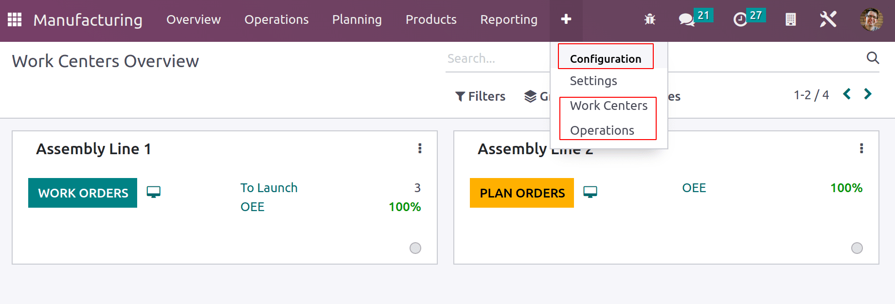 An Overview of Workcenters and Operations in Odoo 16 Manufacturing-cybrosys