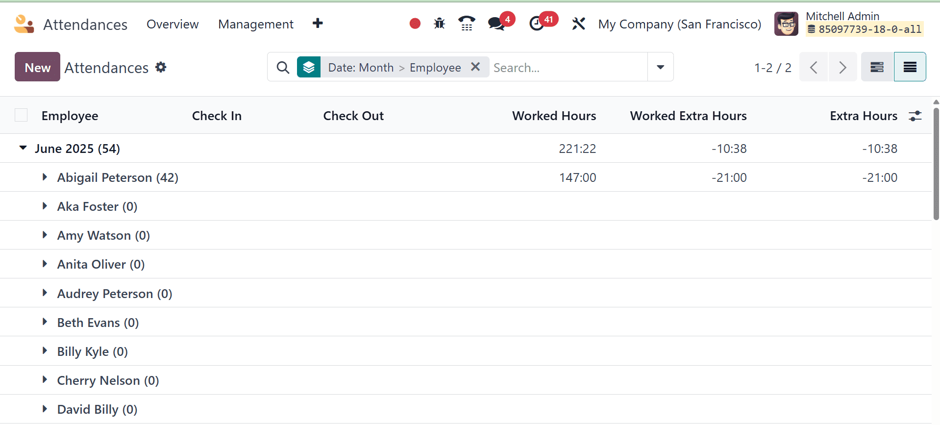 An Overview on Odoo 18 Attendance Module-cybrosys