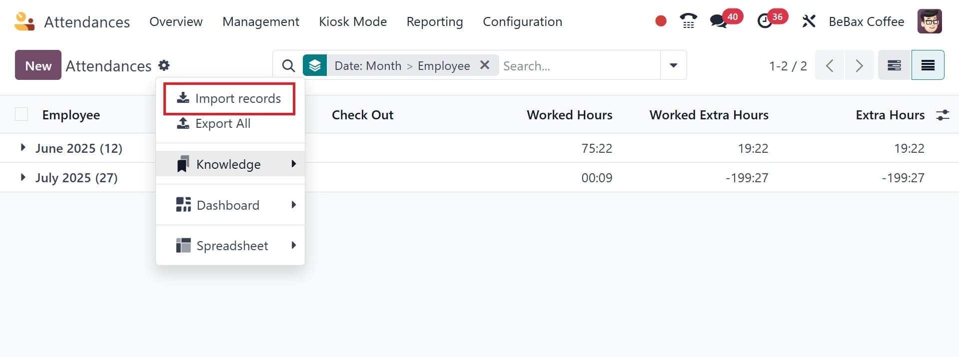 An Overview on Odoo 18 Attendance Module-cybrosys