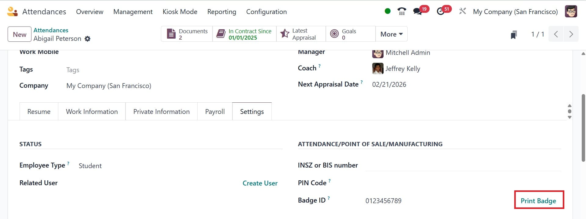 An Overview on Odoo 18 Attendance Module-cybrosys