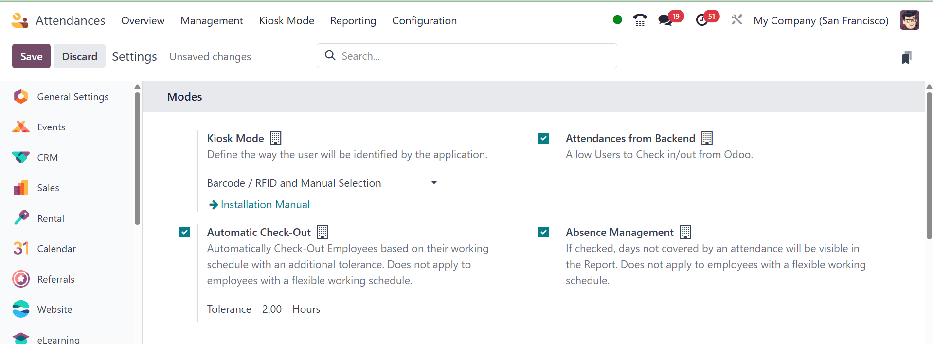 An Overview on Odoo 18 Attendance Module-cybrosys