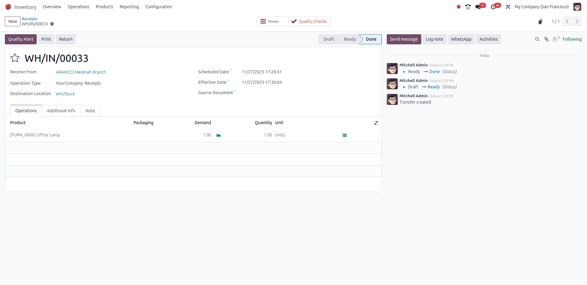 An Overview to Quality Module in Odoo 18-cybrosys