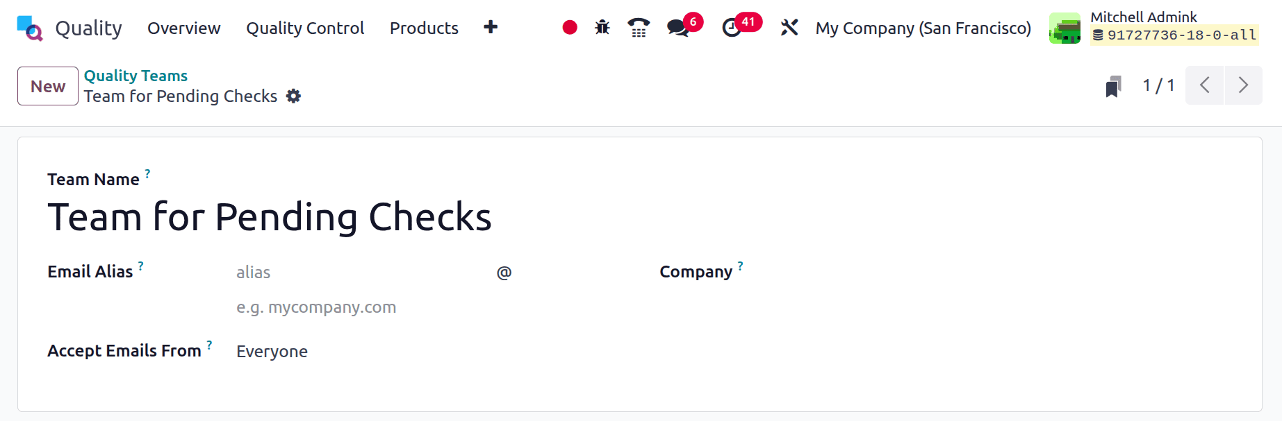An Overview to Quality Module in Odoo 18-cybrosys