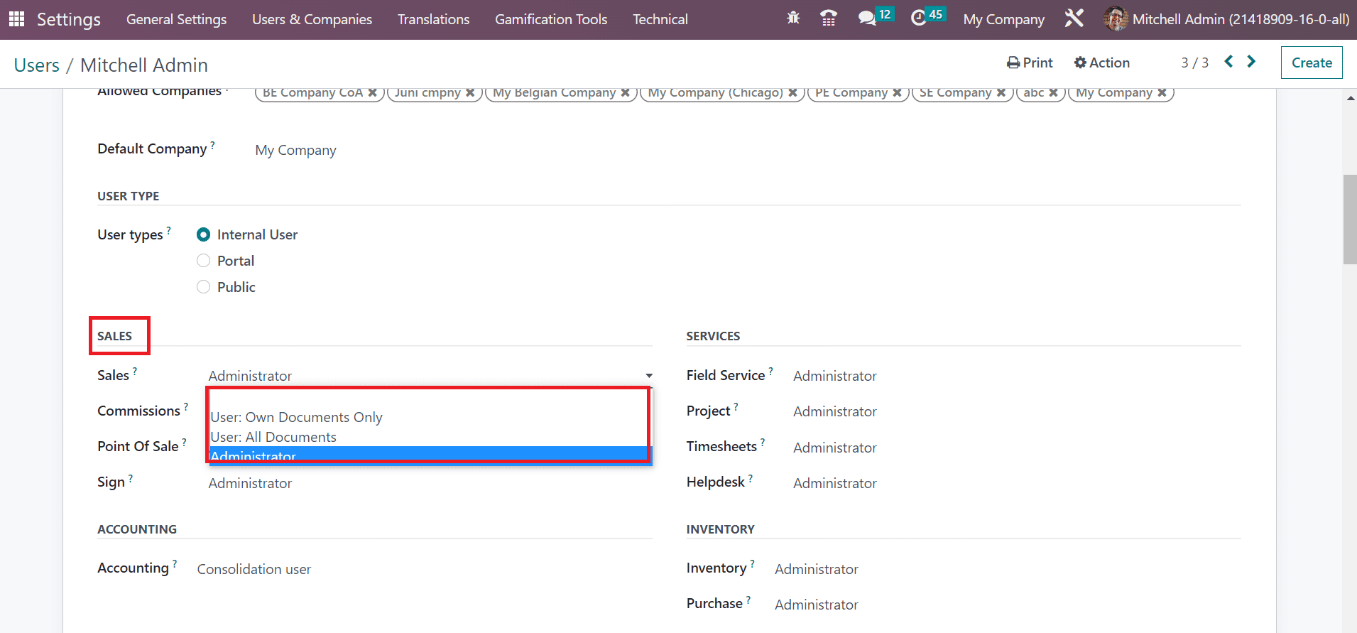 analysis-of-odoo-16-sales-access-rights-for-the-users-cybrosys