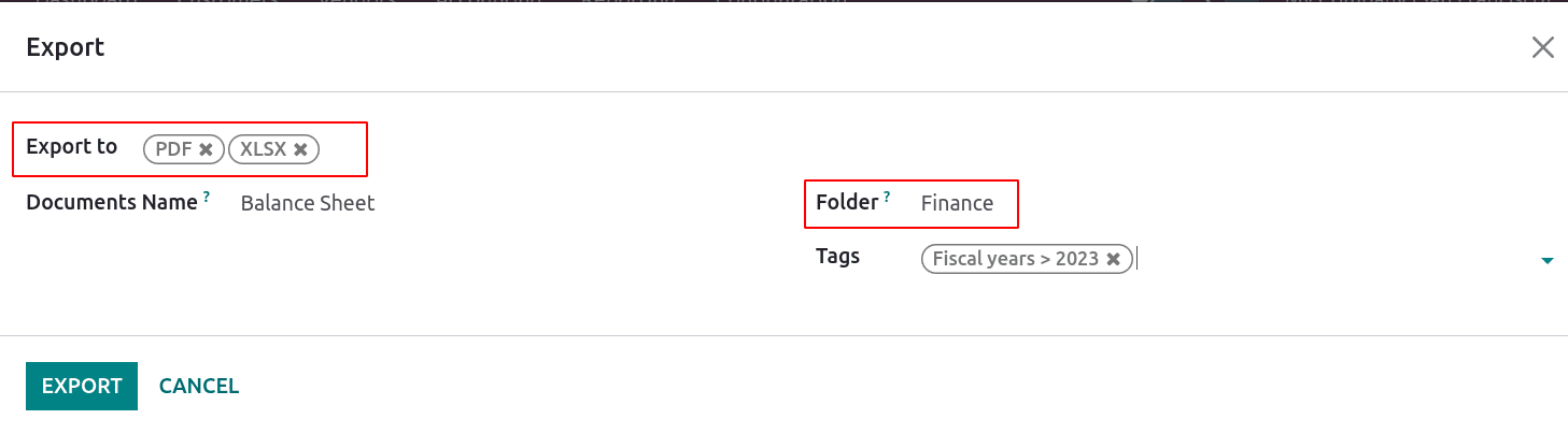 Balance Sheet Features in Odoo 16