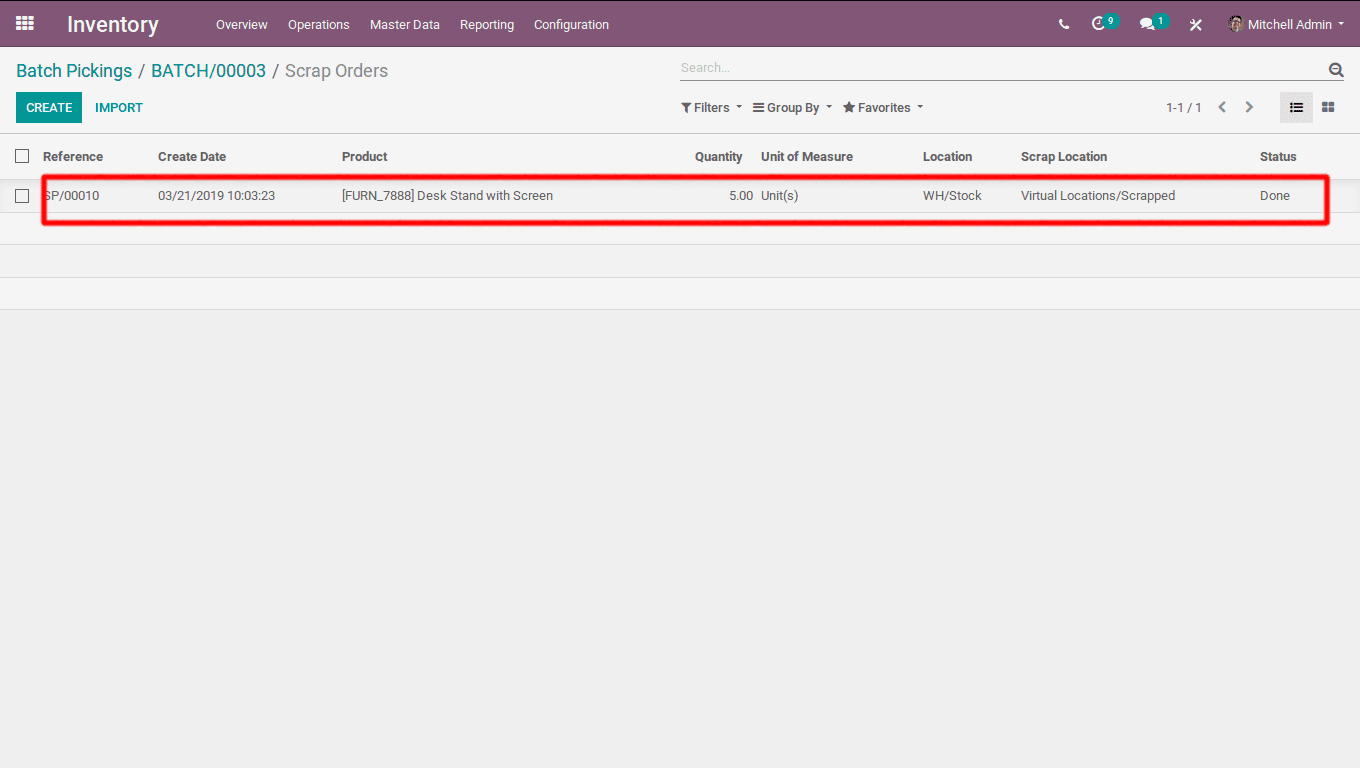 batch pickings in odoo v12