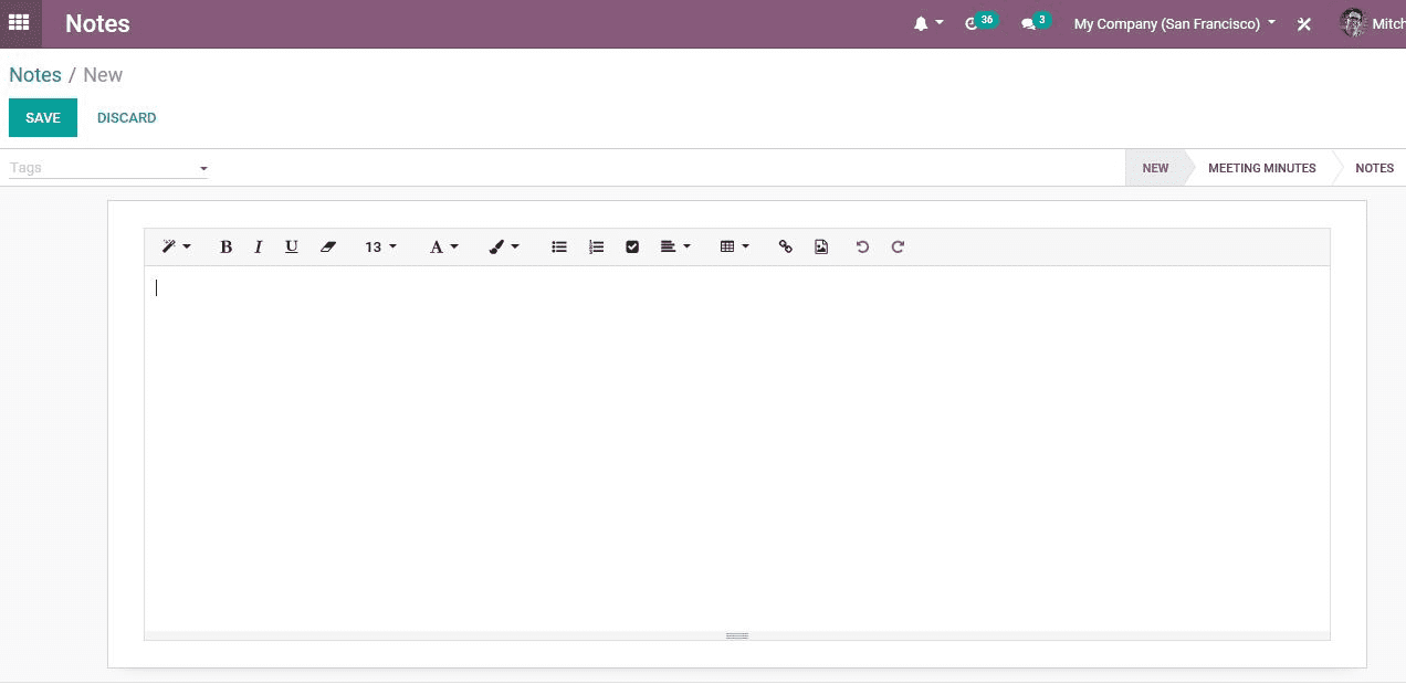 benefits-odoo-13-notes-module-cybrosys